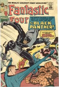 The black superhero first appeared in Fantastic Four #52 (Image via Marvel)